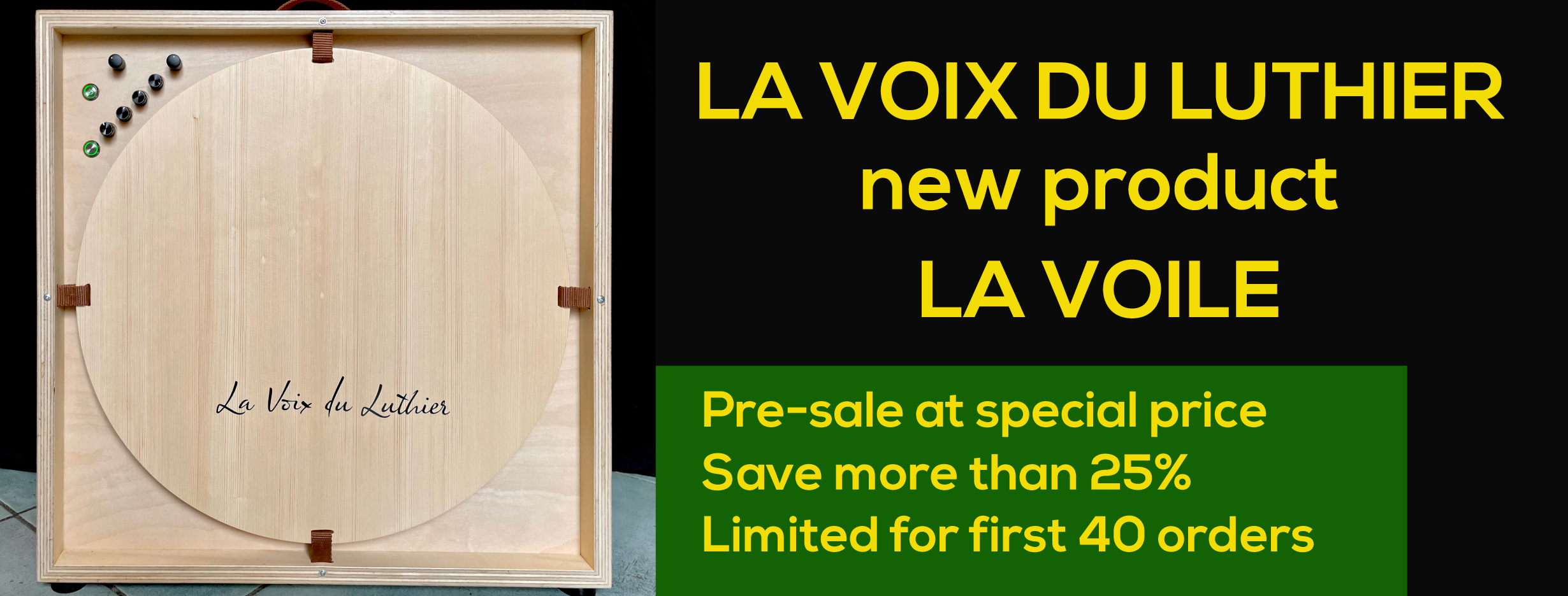 La Voix du Luthier - La Voile La Voix du Luthier - La Voile